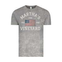 Cloud Rock martha's vineyard massachusetts american flag usa vintage pullover hoo Vintage Tee - linhVisuals