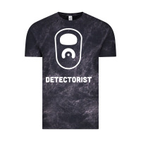 Cloud Black detectorist Vintage Tee - linhVisuals