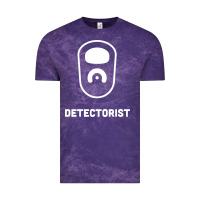 Cloud Purple detectorist Vintage Tee - linhVisuals