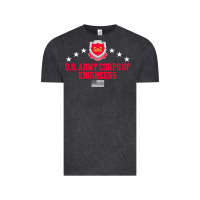 Vintage Black us army corps of engineers (usace) pullover hoodie Vintage Tee - linhVisuals
