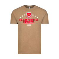 Vintage Coffee us army corps of engineers (usace) pullover hoodie Vintage Tee - linhVisuals