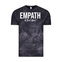 Cloud Black empath i feel you gift for empathetic person empathy pullover hoodie Vintage Tee - linhVisuals