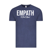 Vintage Denim empath i feel you gift for empathetic person empathy pullover hoodie Vintage Tee - linhVisuals