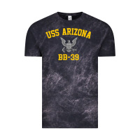 Uss Arizona Bb 39 Battleship T Shirt Vintage Tee | Teevron