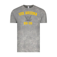 Cloud Rock uss arizona bb 39 battleship t shirt Vintage Tee - linhVisuals