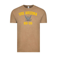 Vintage Coffee uss arizona bb 39 battleship t shirt Vintage Tee - linhVisuals
