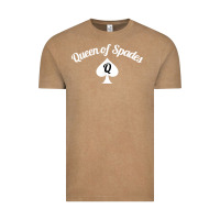 Vintage Coffee queen of spades clothes for women   qos tee t shirt Vintage Tee - linhVisuals