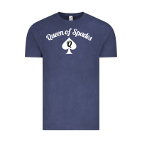 Vintage Denim queen of spades clothes for women   qos tee t shirt Vintage Tee - linhVisuals
