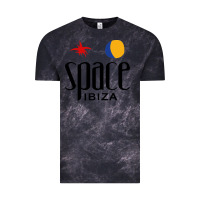Cloud Black Space Ibiza Vintage Tee - linhVisuals