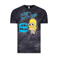 Cloud Black Sparkle simpsons Vintage Tee - linhVisuals