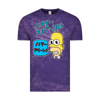 Cloud Purple Sparkle simpsons Vintage Tee - linhVisuals