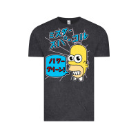 Vintage Black Sparkle simpsons Vintage Tee - linhVisuals