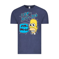 Vintage Denim Sparkle simpsons Vintage Tee - linhVisuals