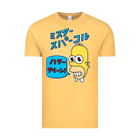 Vintage Mustard Sparkle simpsons Vintage Tee - linhVisuals