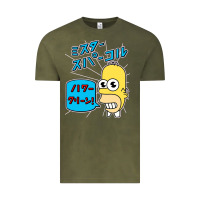 Vintage Olive Sparkle simpsons Vintage Tee - linhVisuals