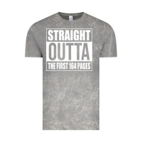Cloud Rock Straight Outta The First 164 Pages Vintage Tee - linhVisuals