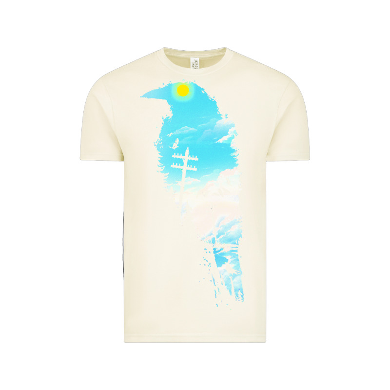Raven T  Shirt The Raven T  Shirt Vintage Tee by linhVisuals | Teevron