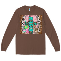 Chestnut western he is risen with rabbit Long Sleeve Tee - TumblerDesignByShophia