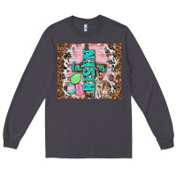 Smoke western he is risen with rabbit Long Sleeve Tee - TumblerDesignByShophia