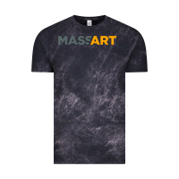 Cloud Black Massachusetts College of Art and Design Vintage Tee - linhVisuals
