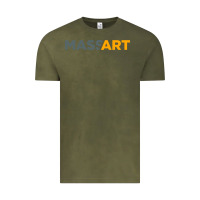 Vintage Olive Massachusetts College of Art and Design Vintage Tee - linhVisuals
