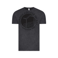 Vintage Black Memphis College of Art Vintage Tee - linhVisuals