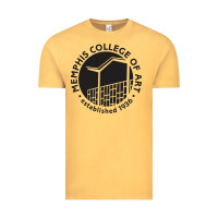 Vintage Mustard Memphis College of Art Vintage Tee - linhVisuals
