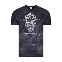 Cloud Black national park service, skull animals hiking camping eliments t shirt Vintage Tee - linhVisuals