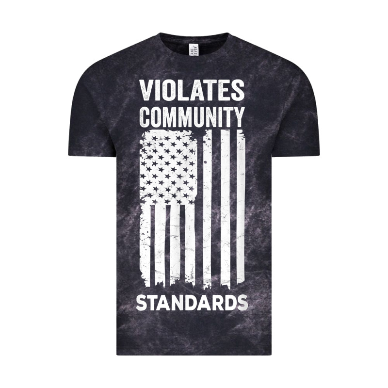 Violates Community Standards Apparel Community T Shirt Vintage Tee by linhVisuals | Teevron