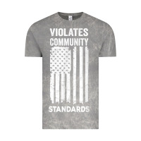 Cloud Rock violates community standards apparel community t shirt Vintage Tee - linhVisuals