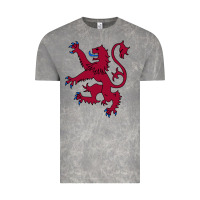 Cloud Rock lion rampant of scotland, royal banner, royal arms, scottish pride Vintage Tee - linhVisuals