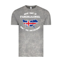 Cloud Rock what part of eyjafjallajökull don't you understand raglan baseball te Vintage Tee - linhVisuals