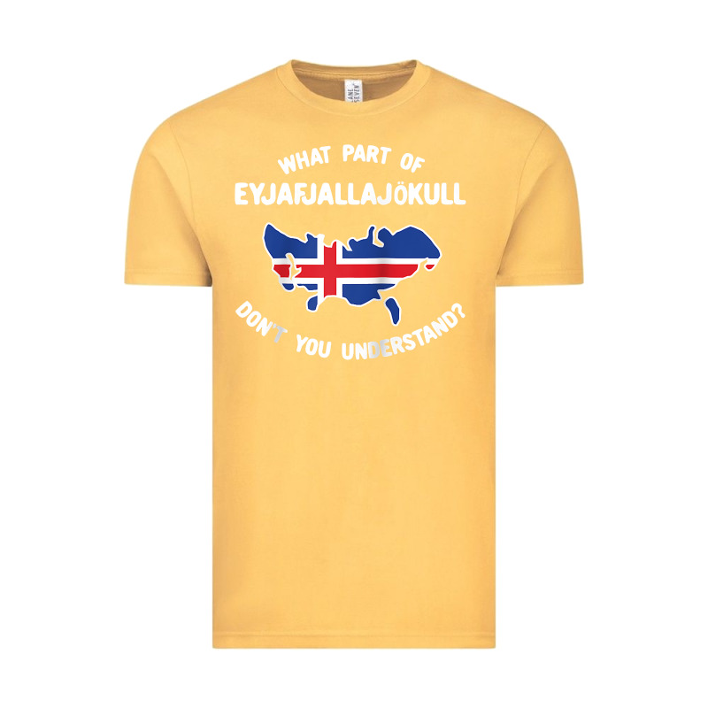 What Part Of Eyjafjallajökull Don't You Understand Raglan Baseball Te Vintage Tee by linhVisuals | Teevron