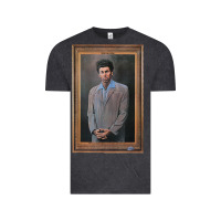 Vintage Black seinfeld the kramer portrait t shirt Vintage Tee - linhVisuals