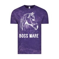 Cloud Purple womens boss mare horseback riding equestrians men horse women gift v n Vintage Tee - linhVisuals