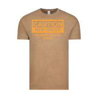 Vintage Coffee caution new student driver funny Vintage Tee - linhVisuals