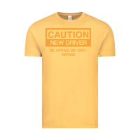 Vintage Mustard caution new student driver funny Vintage Tee - linhVisuals