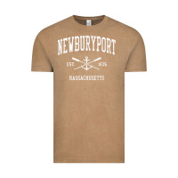 Vintage Coffee newburyport ma vintage crossed oars & boat anchor sports t shirt Vintage Tee - linhVisuals