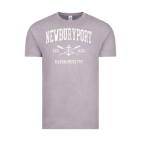 Vintage Zinc newburyport ma vintage crossed oars & boat anchor sports t shirt Vintage Tee - linhVisuals