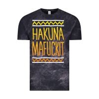Cloud Black hakuna mafuckit [tb] Vintage Tee - linhVisuals