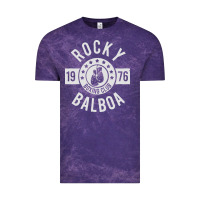 Cloud Purple rocky boxing club Vintage Tee - linhVisuals