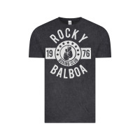Vintage Black rocky boxing club Vintage Tee - linhVisuals