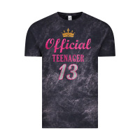 Cloud Black official 13 teenager cute 13th birthday ideas for girls t shirt Vintage Tee - linhVisuals