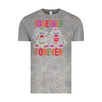 Cloud Rock mr. & mrs. potato head day of the dead together forever premium t shir Vintage Tee - linhVisuals