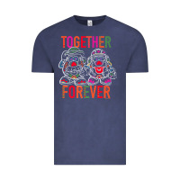 Vintage Denim mr. & mrs. potato head day of the dead together forever premium t shir Vintage Tee - linhVisuals