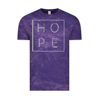 Cloud Purple hope quote Vintage Tee - linhVisuals