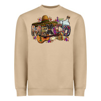 Mushroom Mexico Heavyweight Sweatshirt - FaDigitalArtStudio