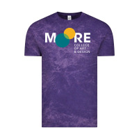 Cloud Purple Moore College of Art and Design Vintage Tee - linhVisuals