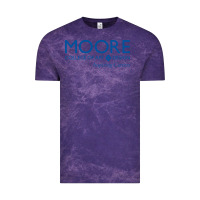 Cloud Purple Moore College of Art and Design Vintage Tee - linhVisuals
