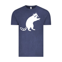 Vintage Denim raccoon Vintage Tee - linhVisuals